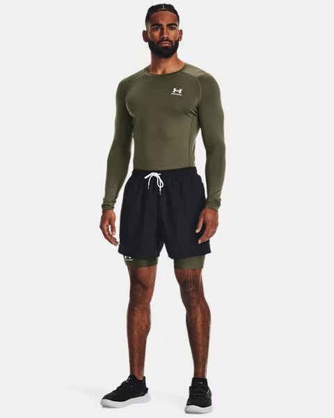 HeatGear Armour Compression Manica lunga