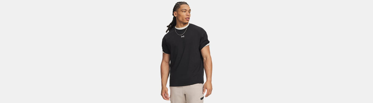 Under Armour Heavyweight Metal Logo SS