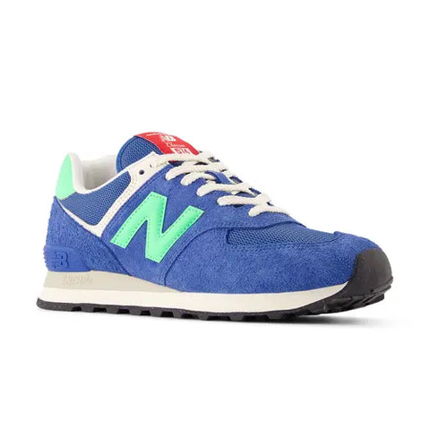 New Balance 574 Blu / Verde lime U574BSC