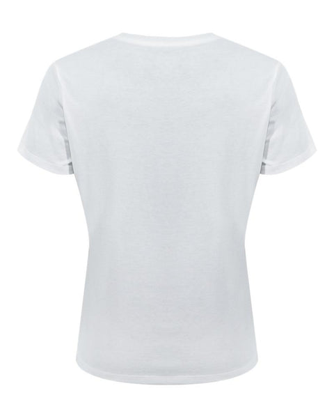 T-shirt a maniche corte W Simple Branded bianca