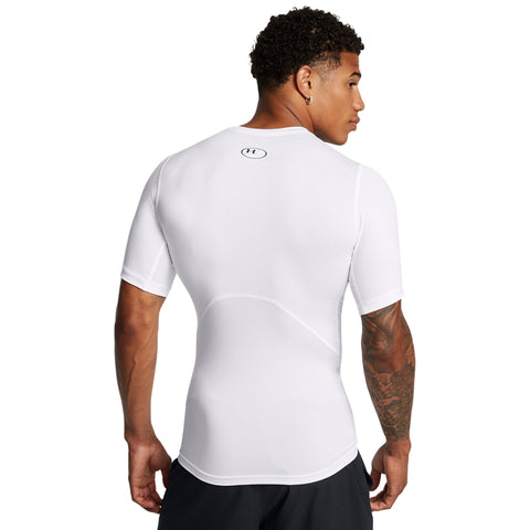 HeatGear Armour Compression Bianco