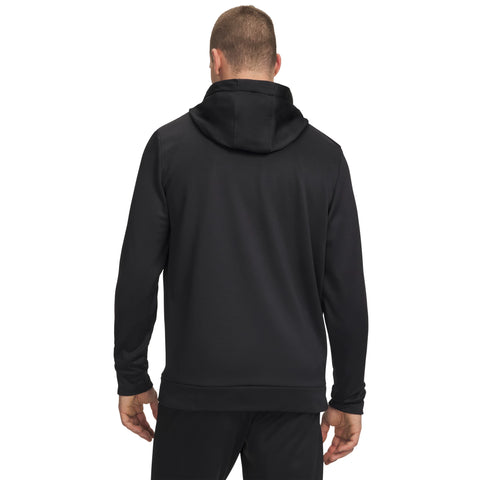 UA Armour Fleece FZ Hoodie Nero