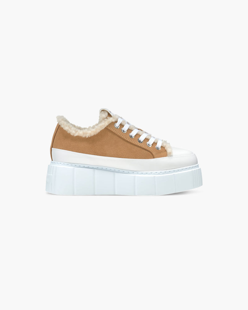 Calda fodera in shearling naturale