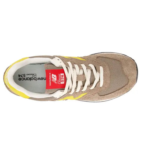 New Balance 574 Beige / Yellow U574BYW