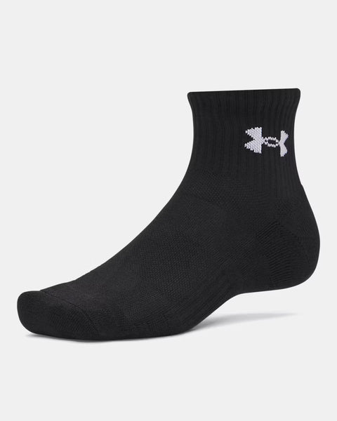 Performance Cotton 3P QTR Black