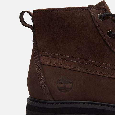 Hayd Mid Lace Boot Dark Brown