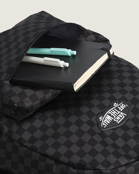 Old Skool Grom Check Nero | Antracite