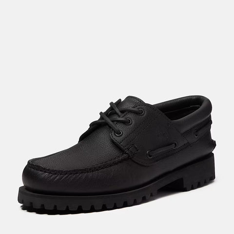 Authentic Boat Shoe Black