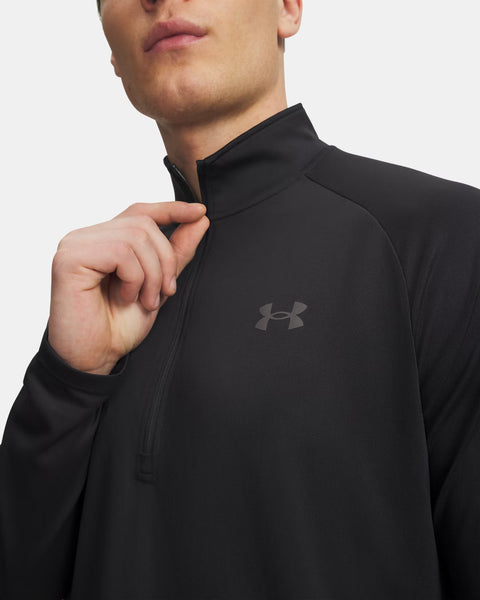 UA Tech 2.0 1/2 Zip Nero | Charcoal