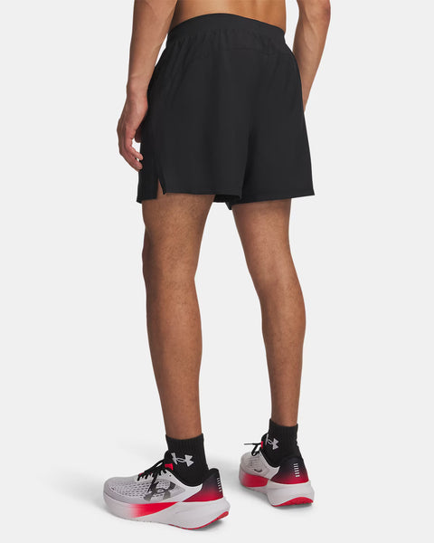 UA Launch 5'' pantaloncini neri