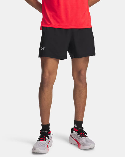 UA Launch 5'' pantaloncini neri