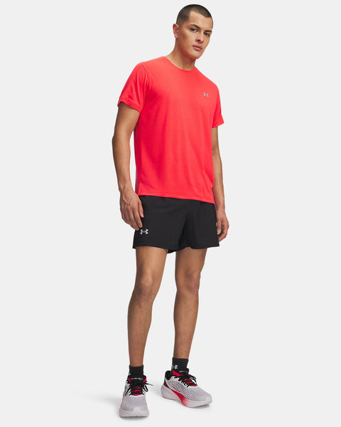 UA Launch 5'' pantaloncini neri