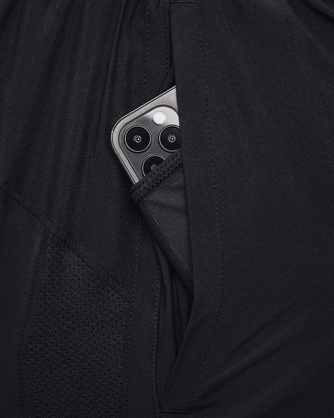 UA Launch 5'' pantaloncini neri