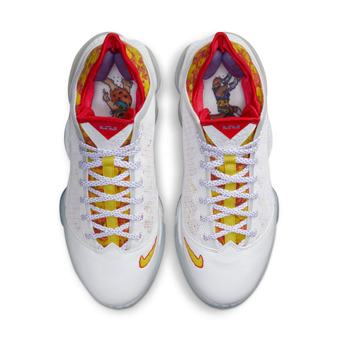 LeBron XIX Low Magic Fruity Pebbles Bianco