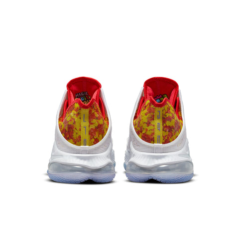 LeBron XIX Low Magic Fruity Pebbles Bianco