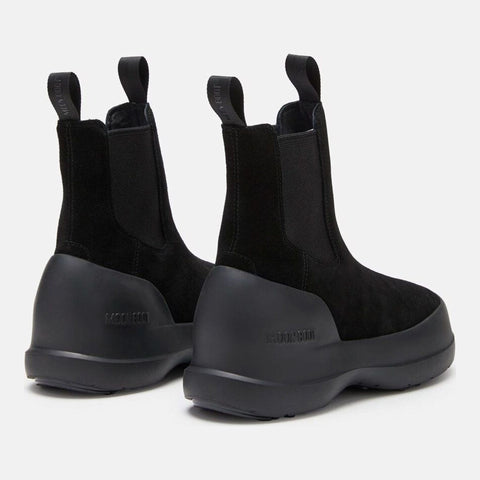 Luna Chelsea Suede Black