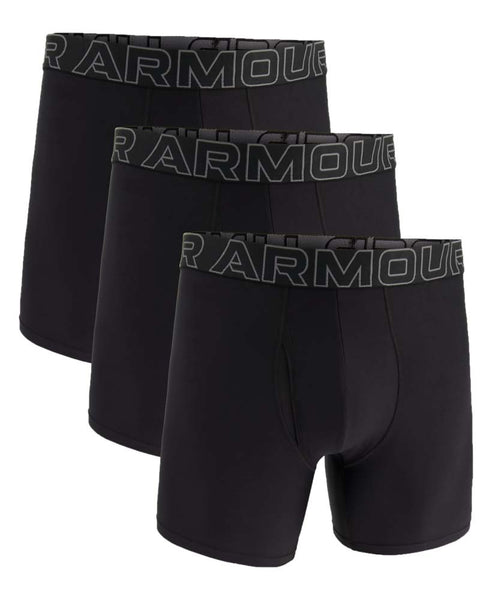Performance Tech Solid 6 In 3Pk Black