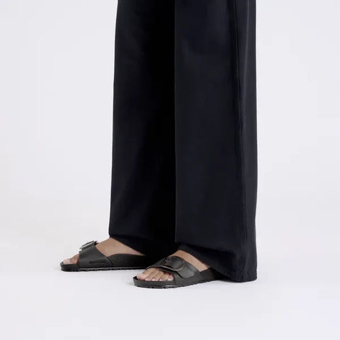Madrid Big Buckle EVA Black