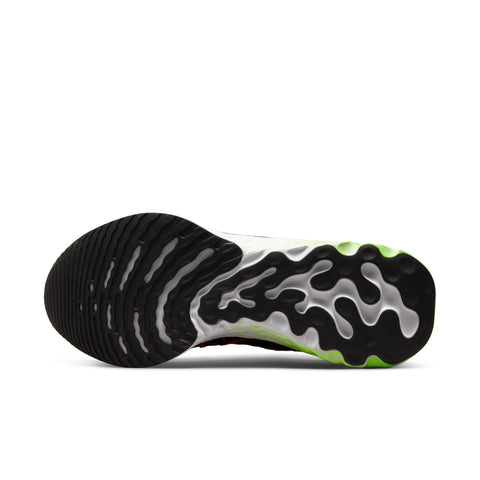 React Infinity Run Flyknit 3 Black | Green Strike