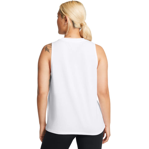 Rival Muscle Tank White