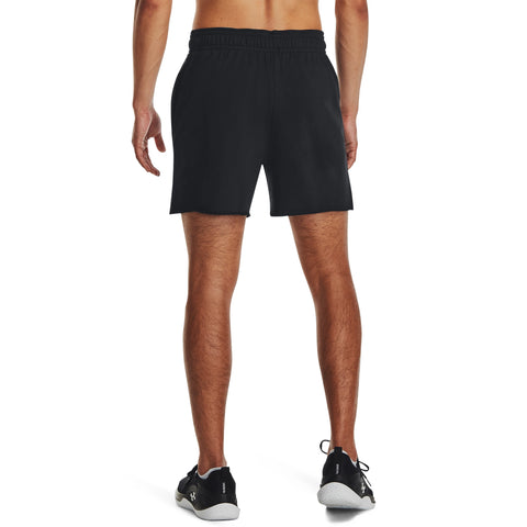 Rival Terry 6in Short Black | Onyx White