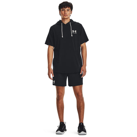 Rival Terry 6in Short Black | Onyx White