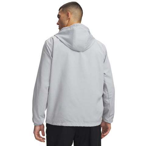 Rival Woven Windbreaker Mod Gray