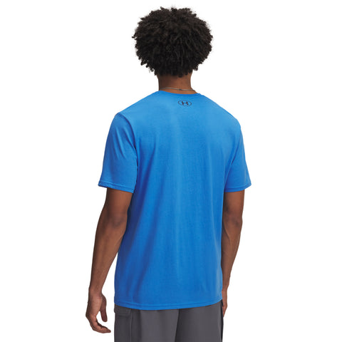 Team Issue Wordmark SS Blu | Blue Atlantis