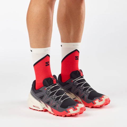 Speedcross 6 Black | Fiery Red