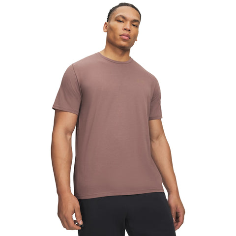 UA M L Chest Lockup SS MFO Sierra Taupe | Brown Clay