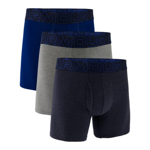 Performance Cotton Solid 6 in 3PK Midnight Navy